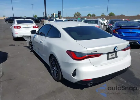 2022 BMW 430I xDrive из США, поврежденный, VIN WBA73AP03NCH61029